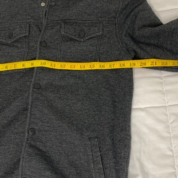 Vans Dark Grey Buttoned Hoodie - Picture 11 of 12